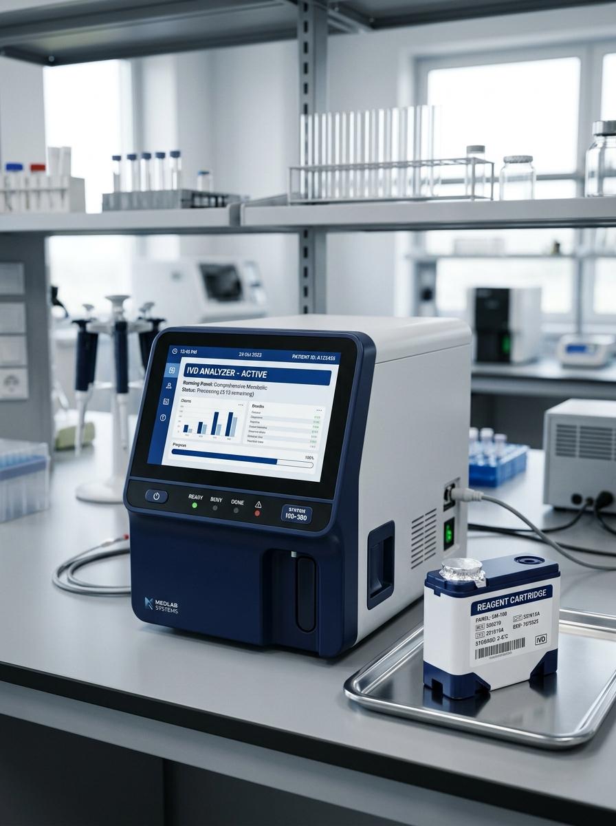 In-Vitro Diagnostics — Analytical and clinical performance studies, site and laboratory qualification, and EU IVDR and AMDD dossier preparation.